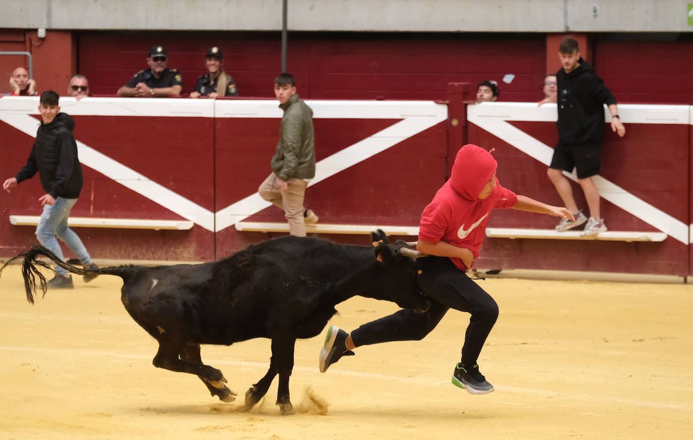 Fotos: Las vaquillas llenan La Ribera el domingo