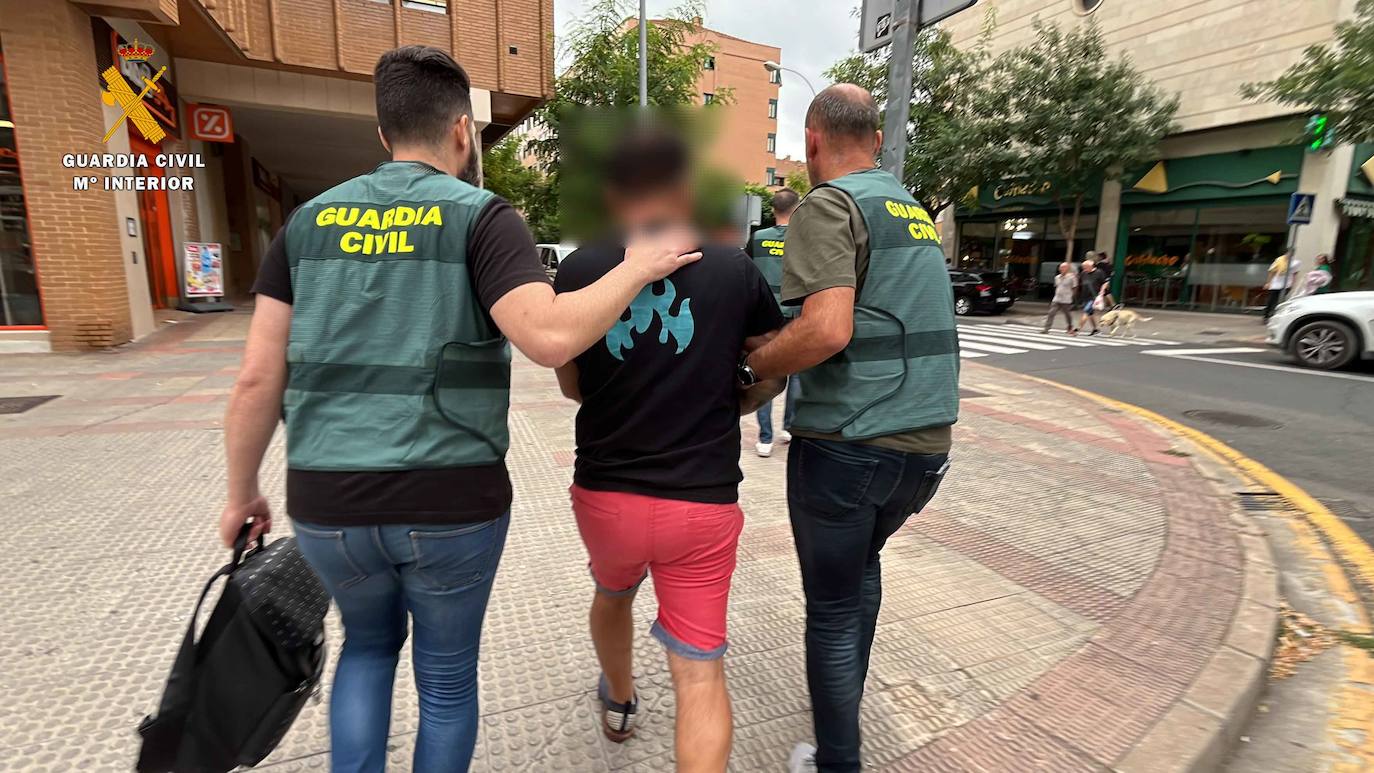 Fotos: Desarticulada una ruta de envíos de cocaína desde centroamérica a Logroño para San Mateo