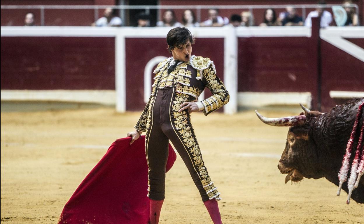 Roca Rey en La Ribera durante los Sanmateos de 2018. 