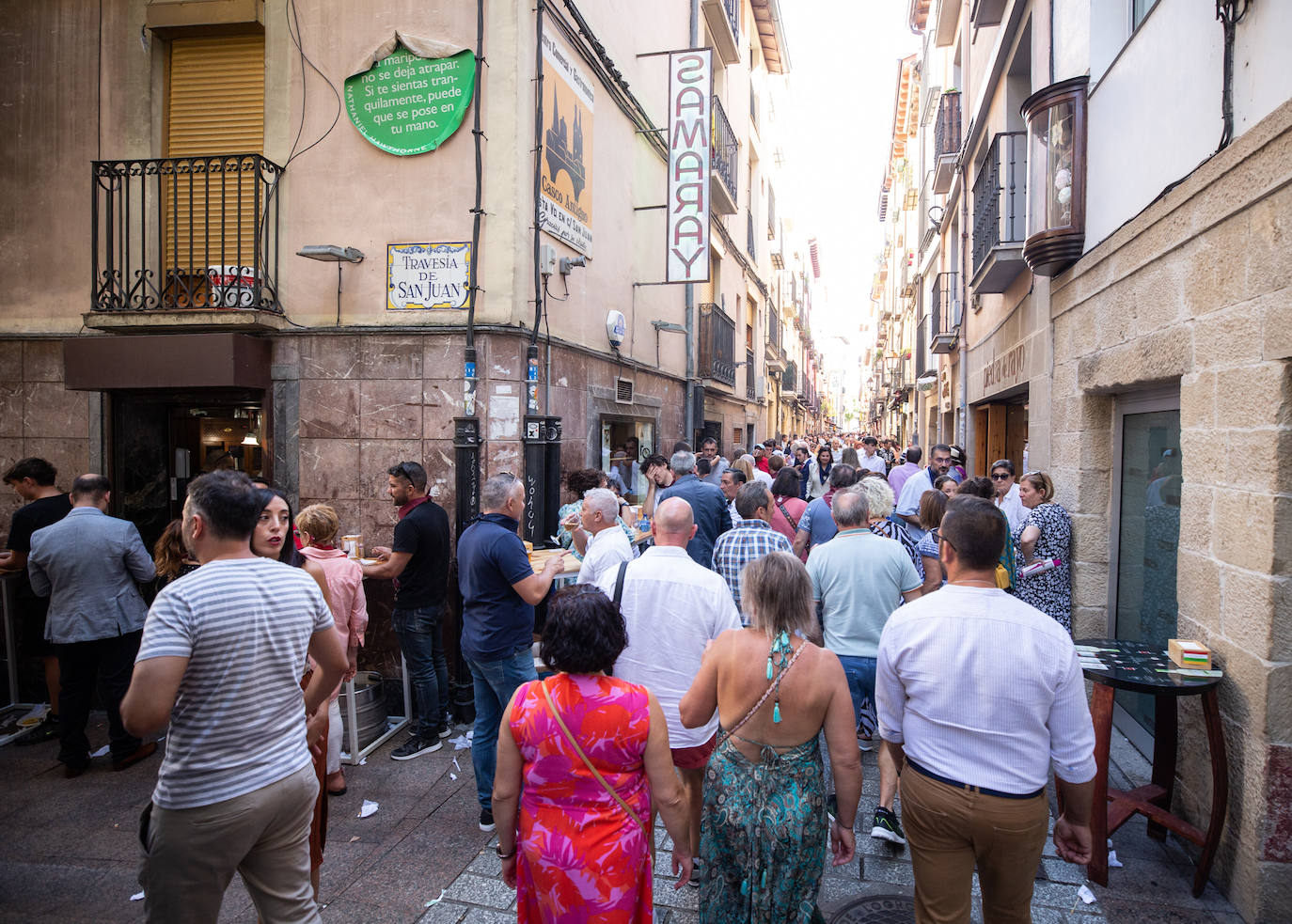 Fotos: El ambiente en las calles de Logroño en el día de San Mateo