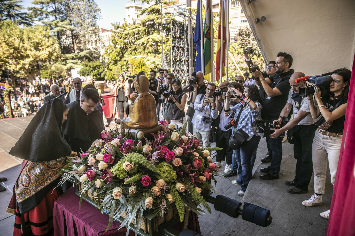 Fotos: San Mateo recupera el Pisado de la Uva