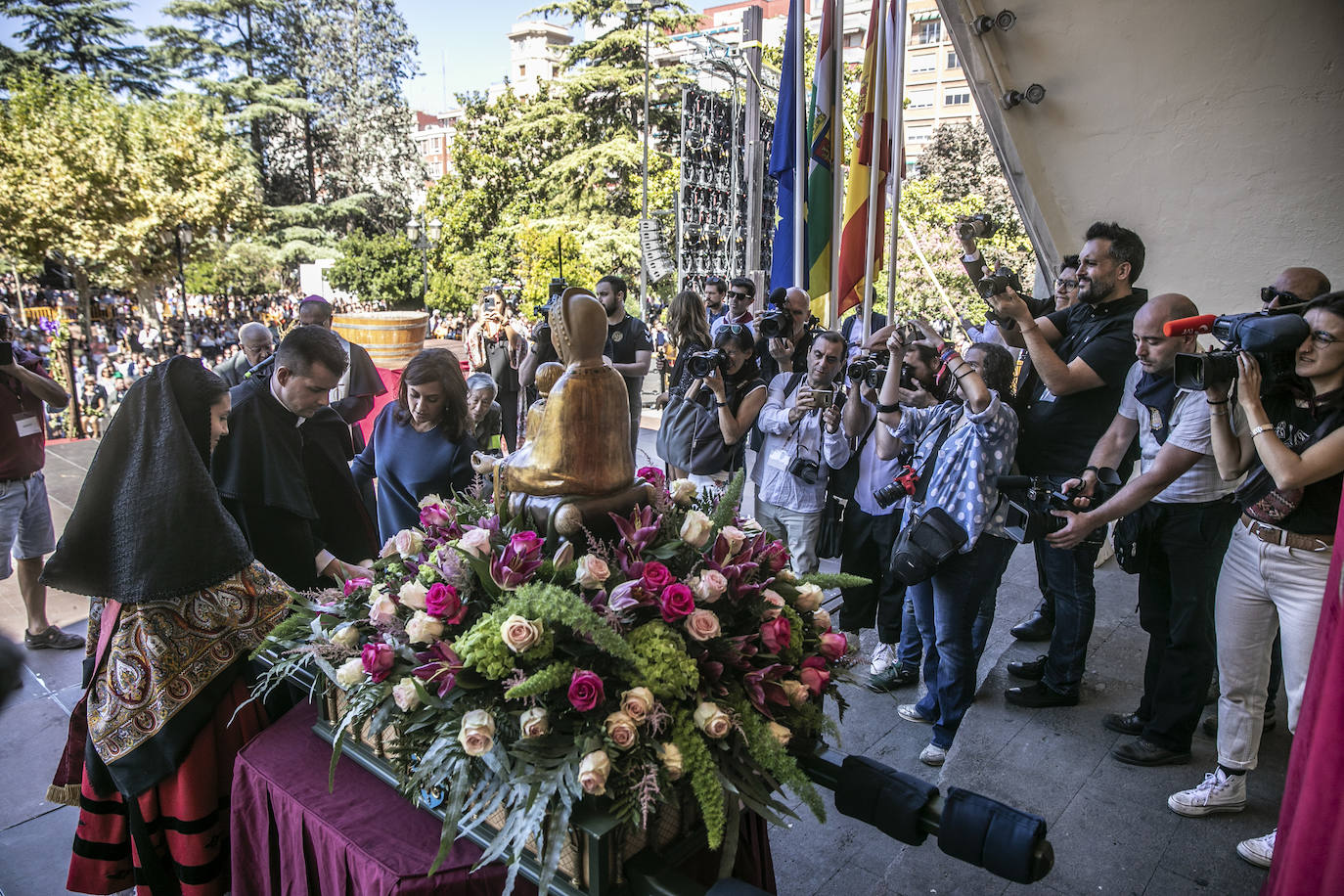 Fotos: San Mateo recupera el Pisado de la Uva