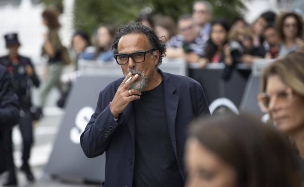 Alejandro G. Iñárritu en San Sebastián.