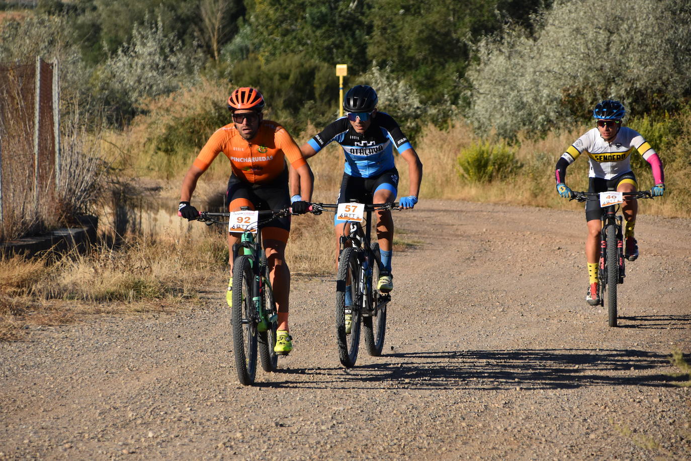 Fotos: Cruz y Narciso se llevan la BTT de la Peña Calagurritana