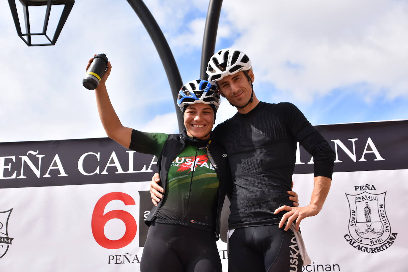 Fotos: Cruz y Narciso se llevan la BTT de la Peña Calagurritana