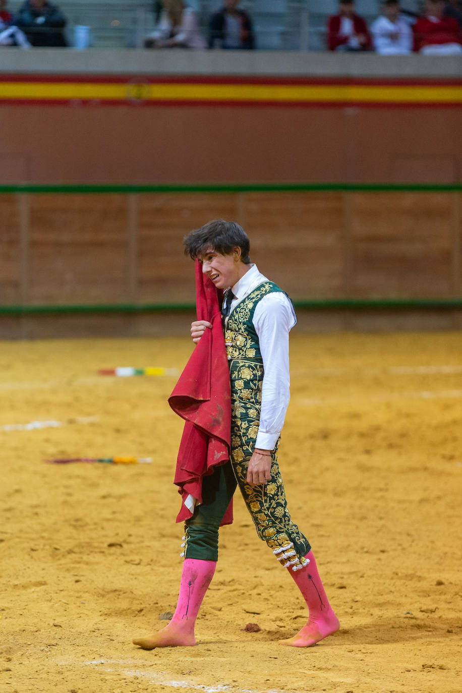 Fotos: Pulido sufre una cogida en Arnedo