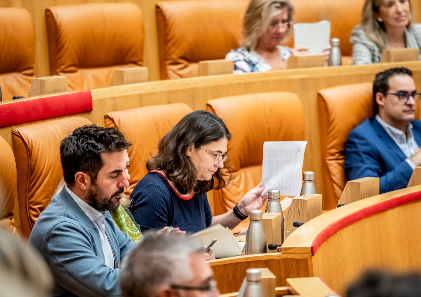 Fotos: El Pleno del Parlamento de hoy, en imágenes