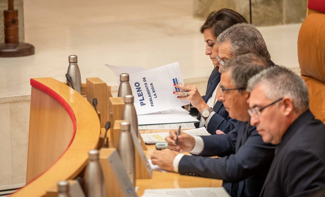 Fotos: El Pleno del Parlamento de hoy, en imágenes