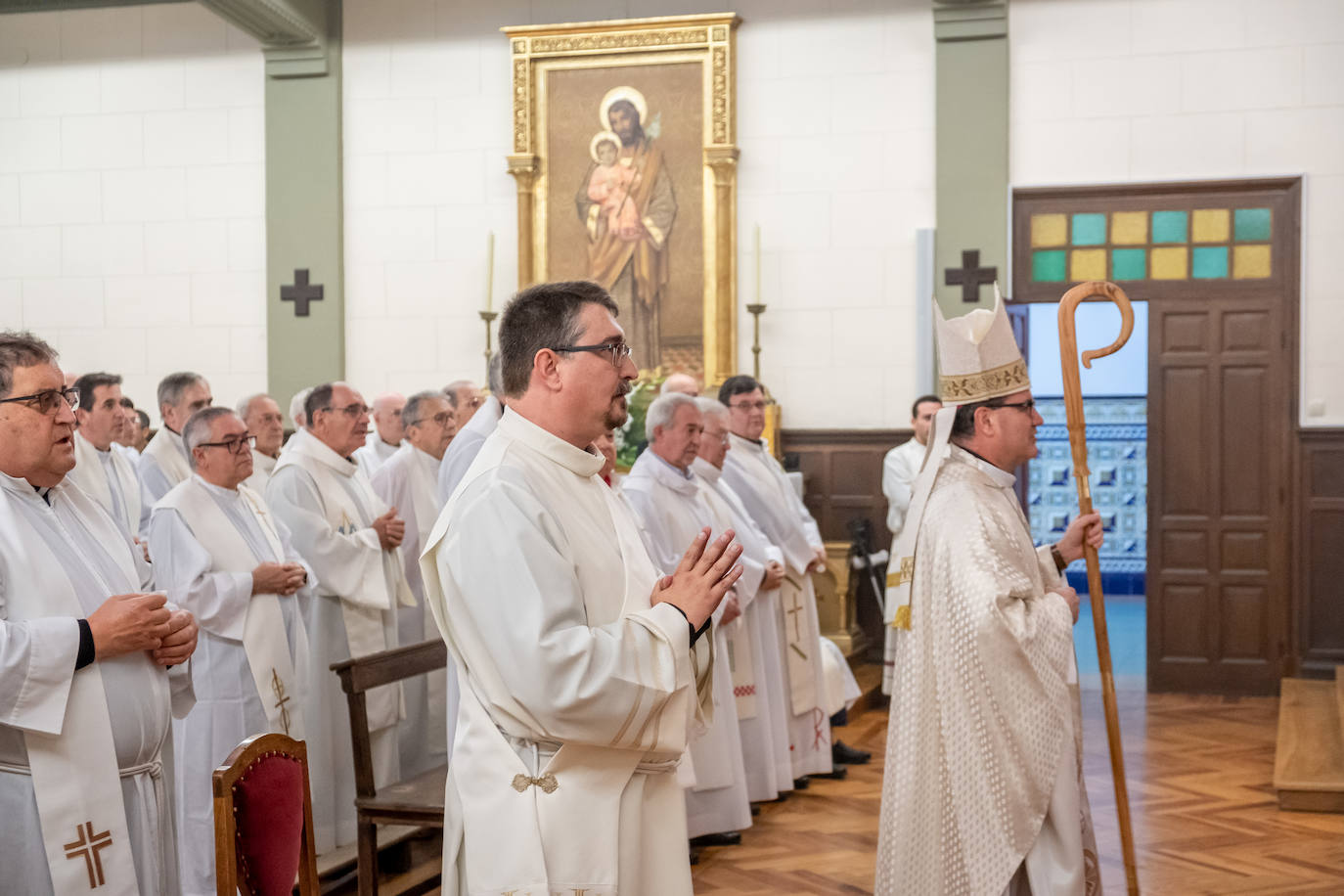 Fotos: Fernando Sancha, el primer sacerdote ordenado en La Rioja desde 2018