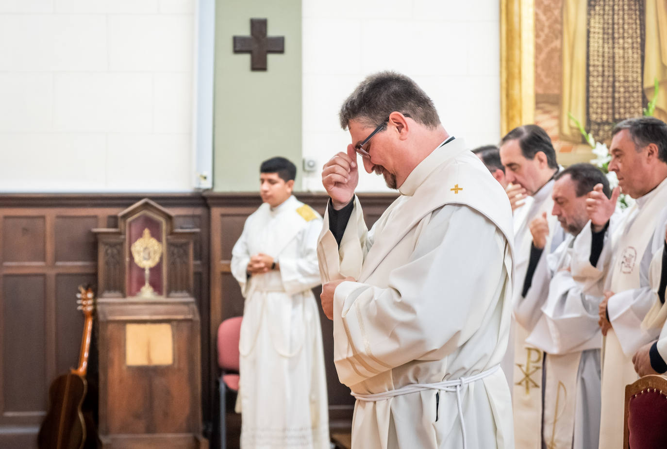 Fotos: Fernando Sancha, el primer sacerdote ordenado en La Rioja desde 2018