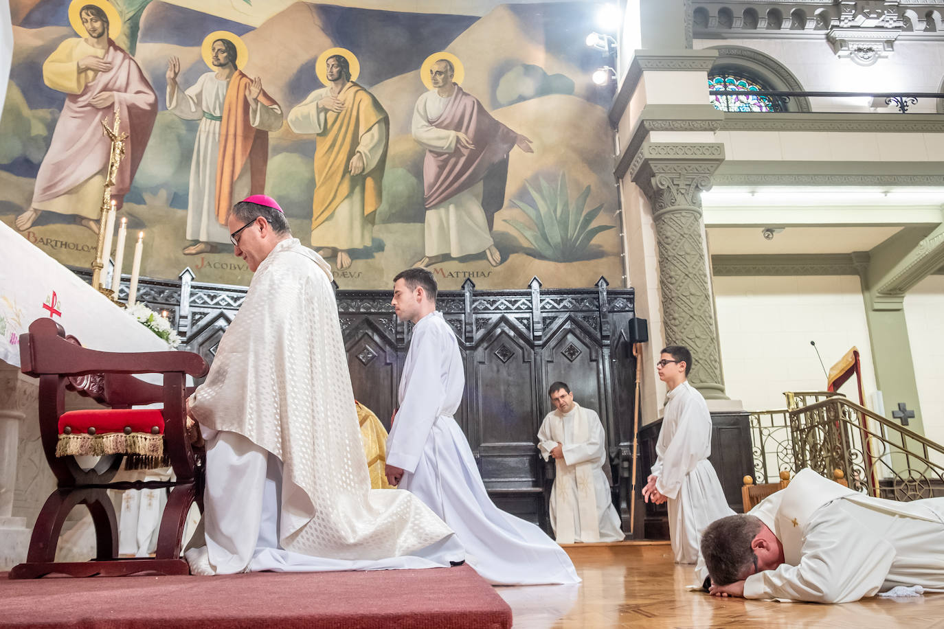 Fotos: Fernando Sancha, el primer sacerdote ordenado en La Rioja desde 2018