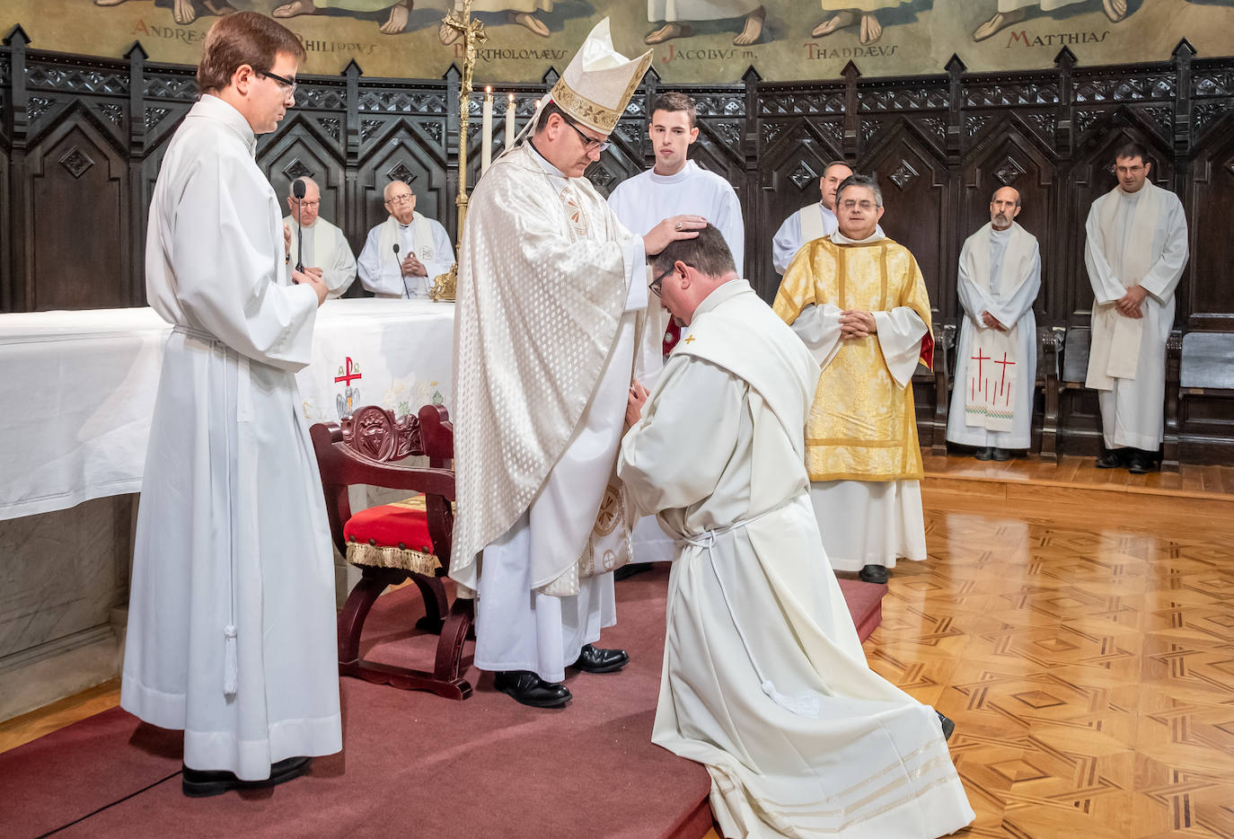 Fotos: Fernando Sancha, el primer sacerdote ordenado en La Rioja desde 2018