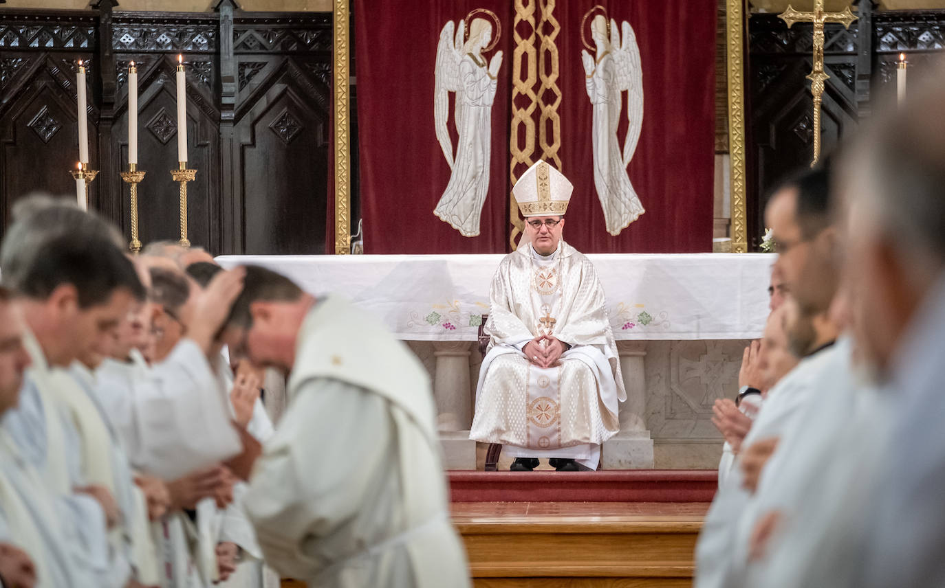 Fotos: Fernando Sancha, el primer sacerdote ordenado en La Rioja desde 2018