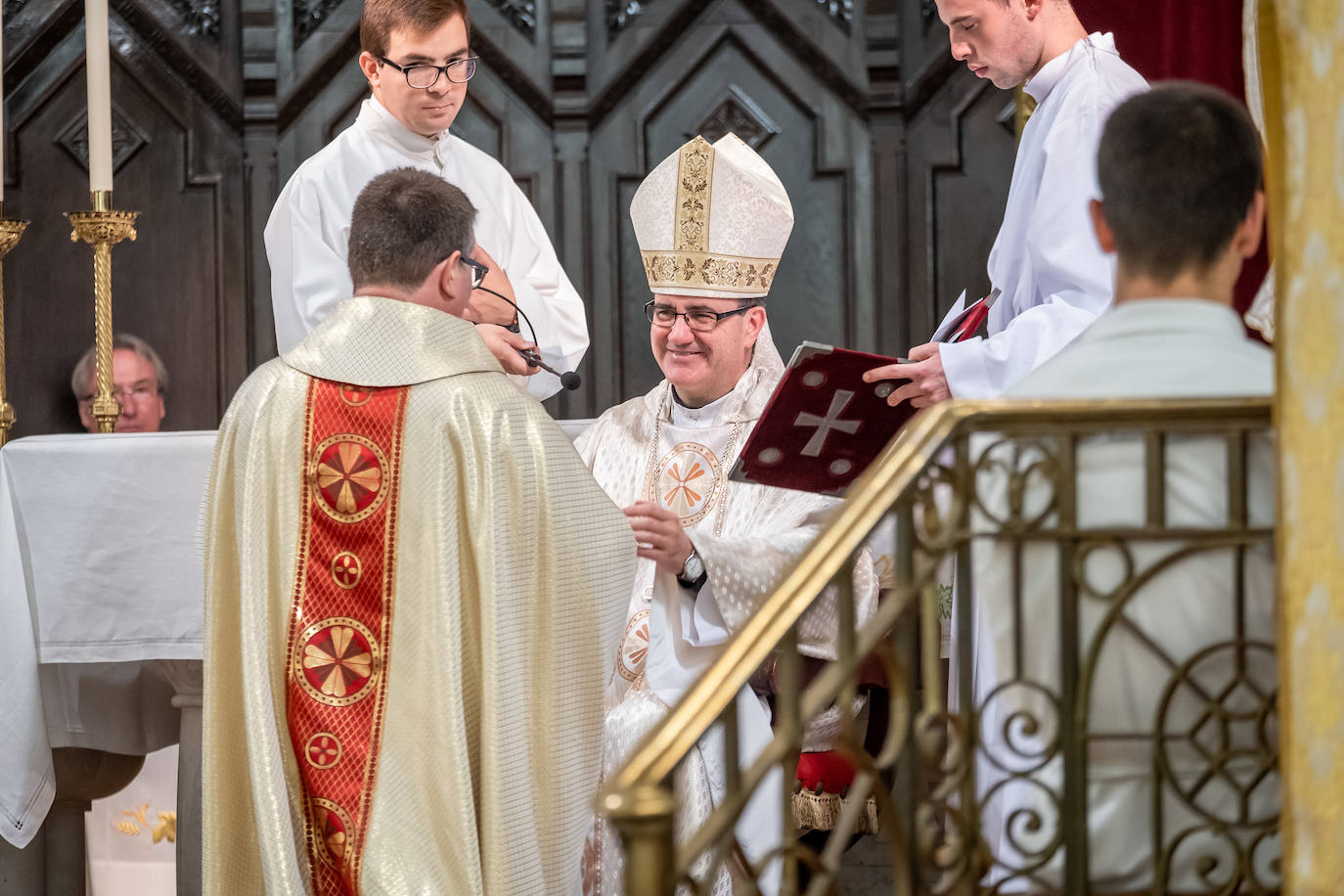 Fotos: Fernando Sancha, el primer sacerdote ordenado en La Rioja desde 2018