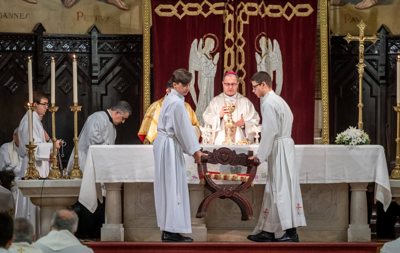 Fotos: Fernando Sancha, el primer sacerdote ordenado en La Rioja desde 2018