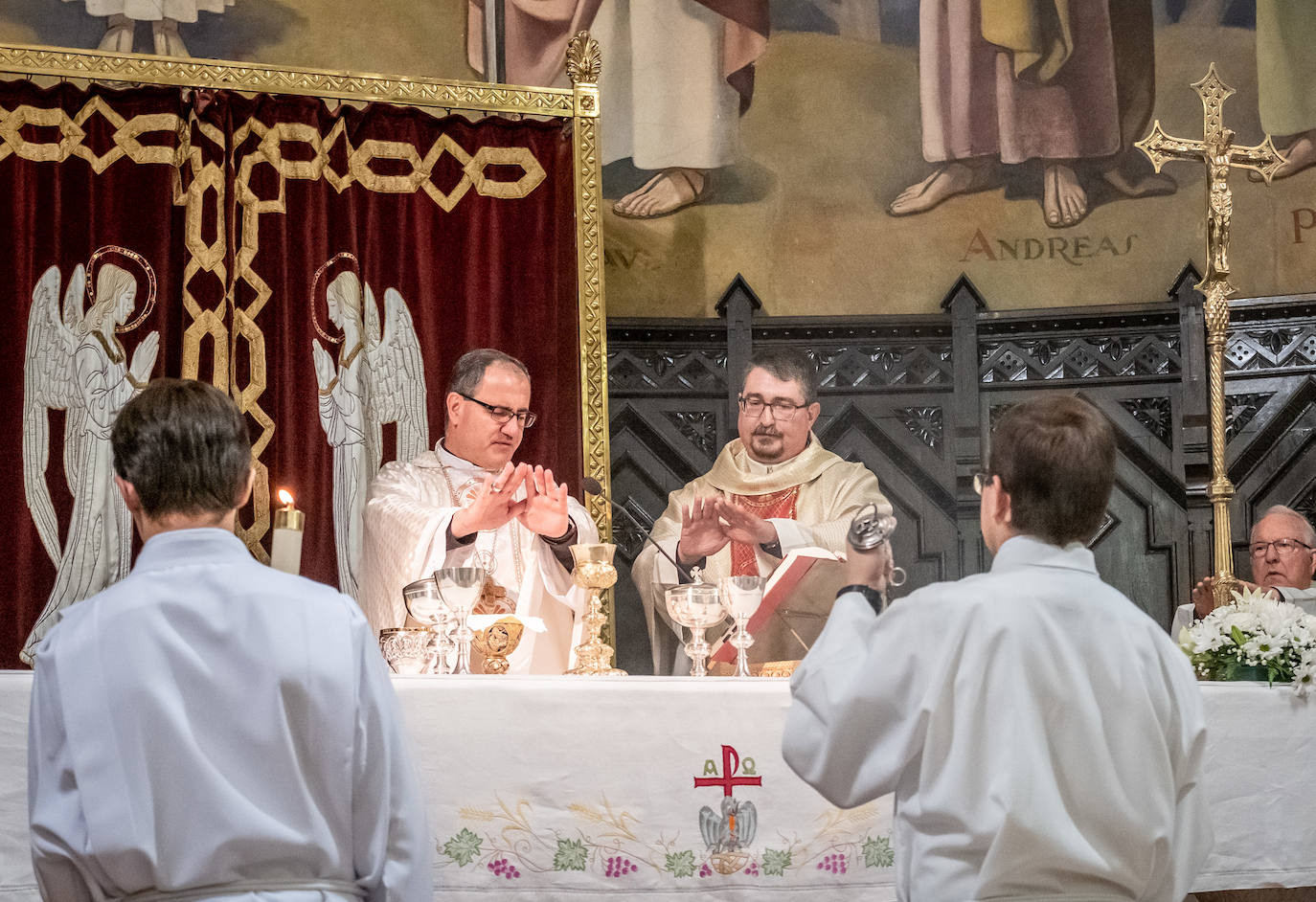 Fotos: Fernando Sancha, el primer sacerdote ordenado en La Rioja desde 2018