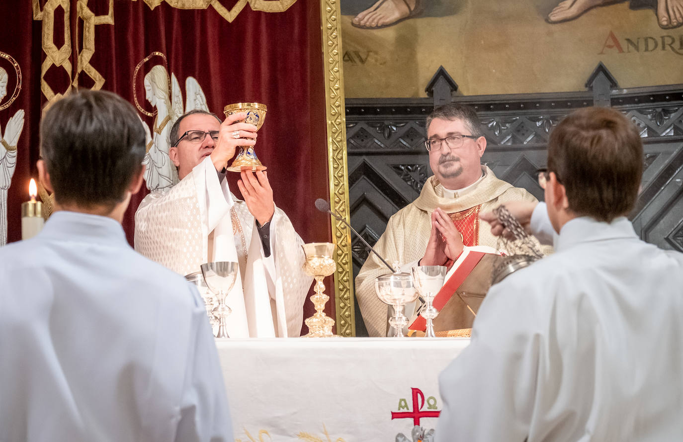 Fotos: Fernando Sancha, el primer sacerdote ordenado en La Rioja desde 2018