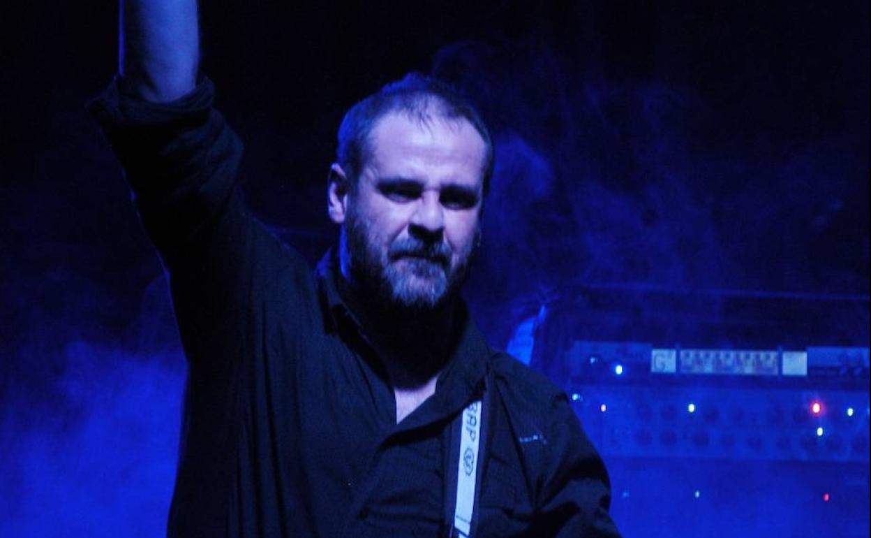 Roberto Gonzalo, durante un concierto. 