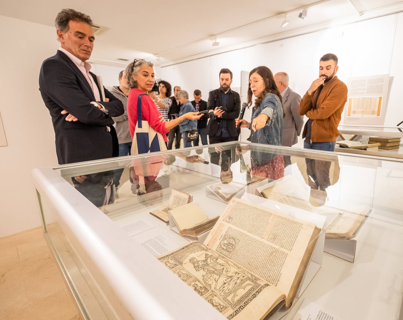 Fotos: La Biblioteca de La Rioja exhibe varias joyas bibliográficas de Guillén de Brocar