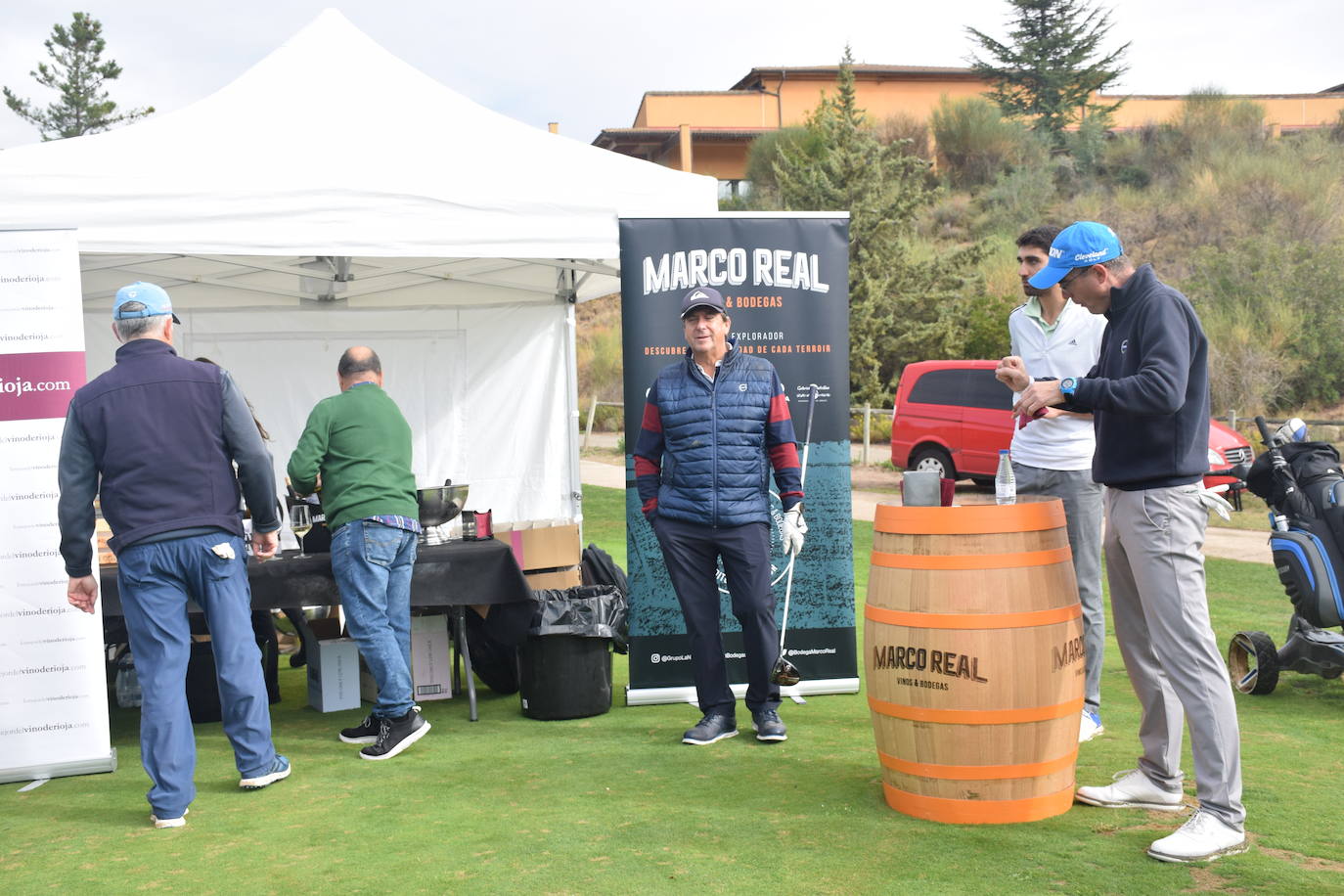 Fotos: Un pequeño descanso en el torneo Marco Real