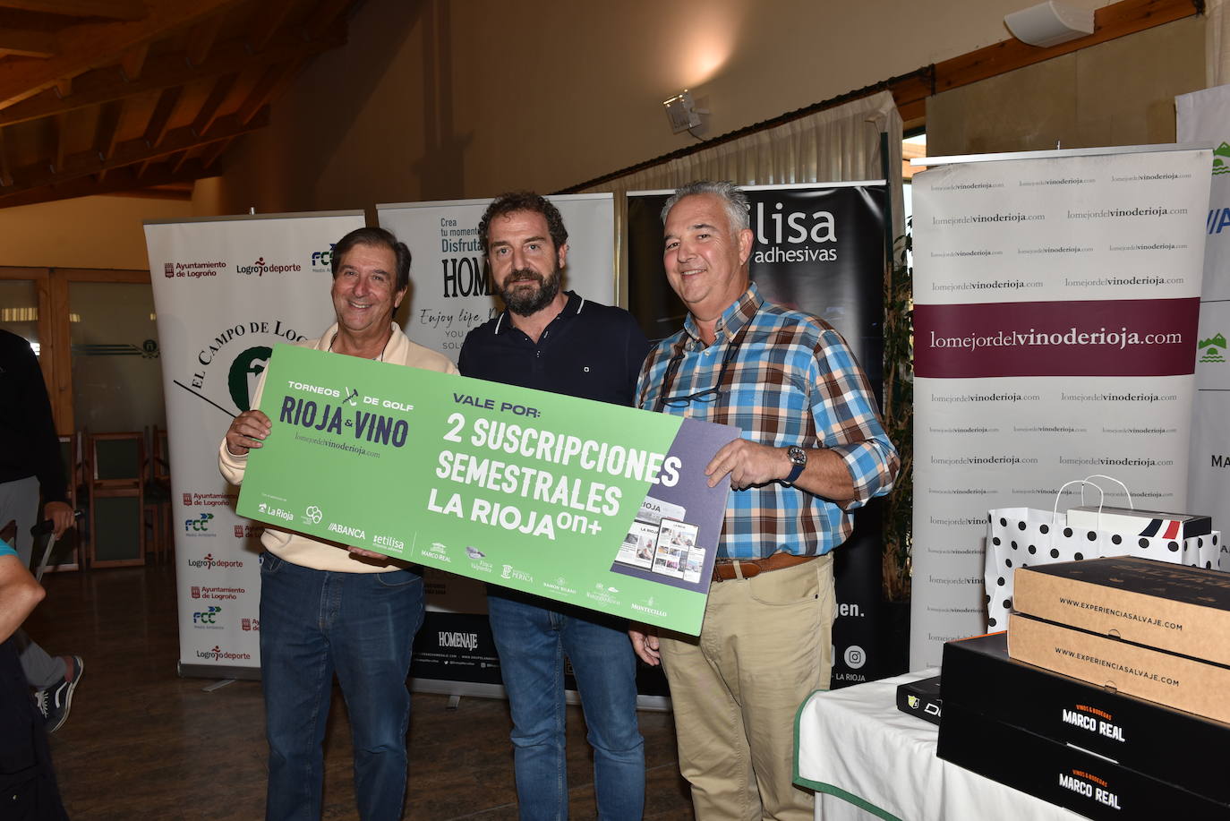 Fotos: Entrega de premios del Torneo Marco Real y cata de vinos