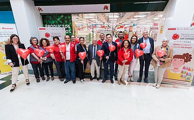 La Rioja: Alcampo y Cruz Roja piden la donación en los supermercados para desayunos y meriendas para niños