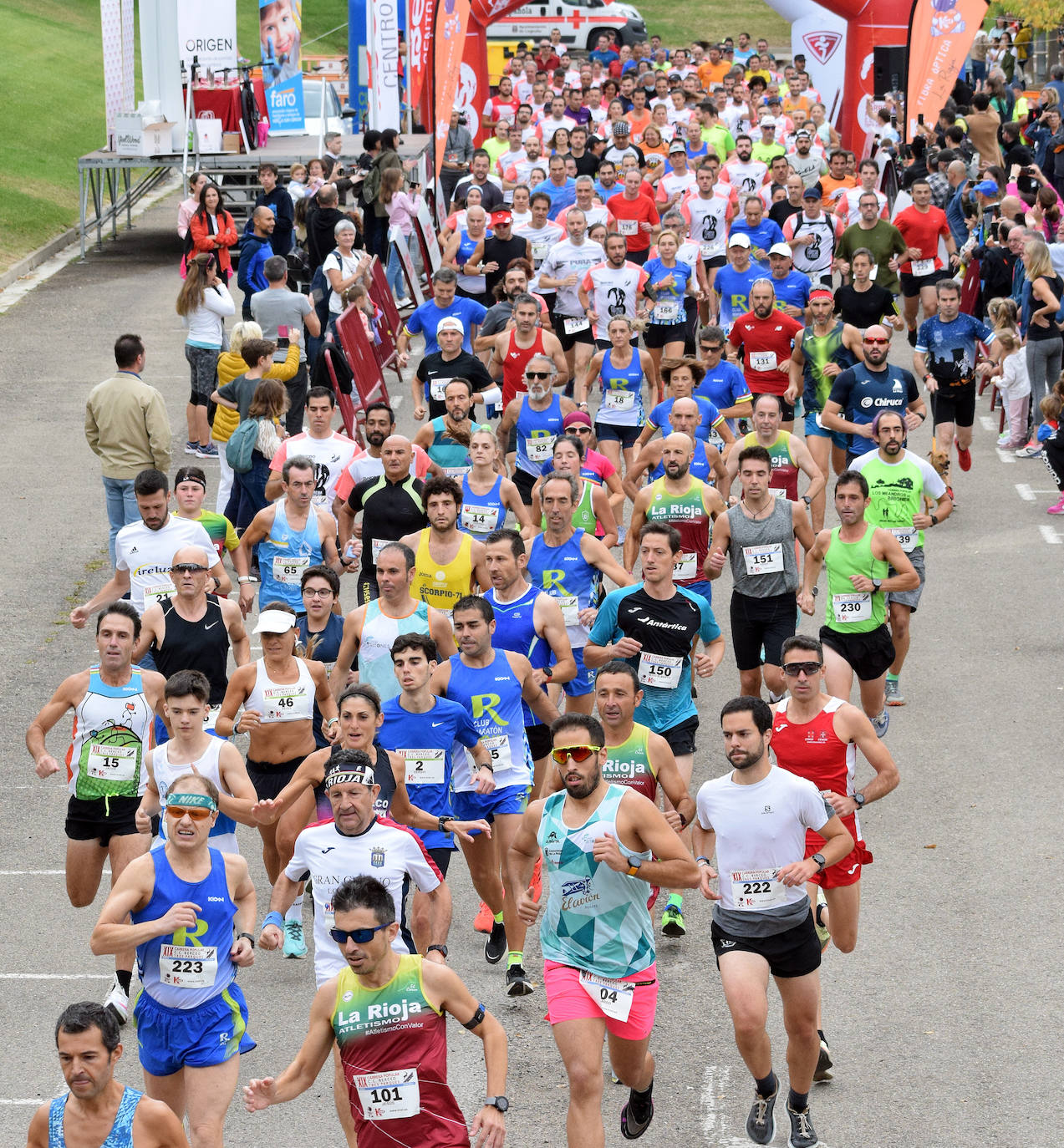 Fotos: Cuatrocientos atletas en la Carrera Tres Parques