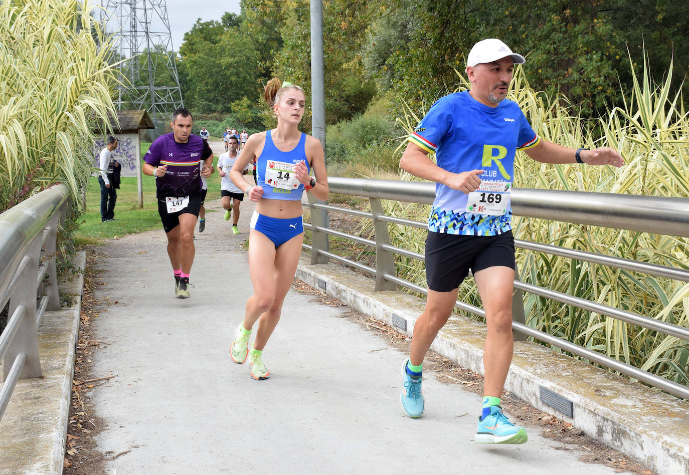 Fotos: Cuatrocientos atletas en la Carrera Tres Parques