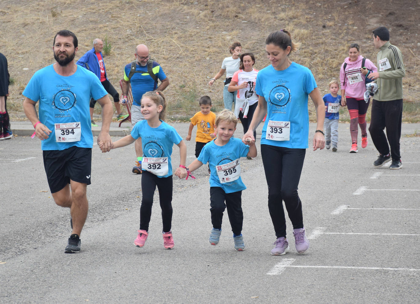 Fotos: Cuatrocientos atletas en la Carrera Tres Parques