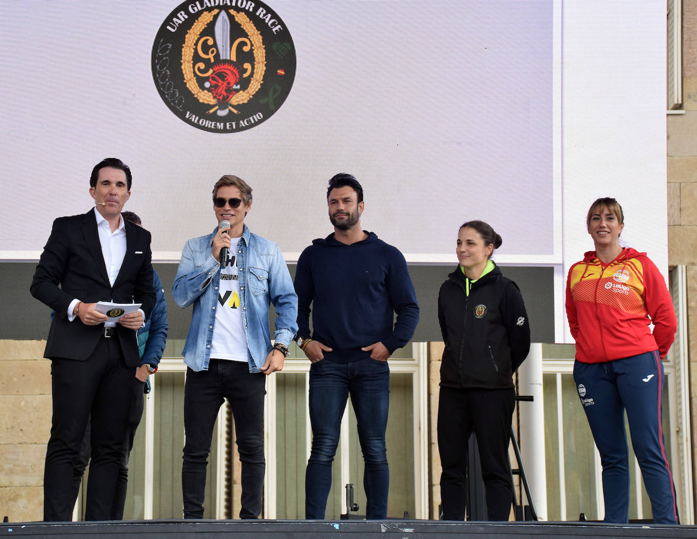 Fotos: Celebración de la &#039;UAR Gladiator Race&#039;, evento solidario de Unidad Rural de la Guardia Civil, en la plaza del Ayuntamiento de Logroño
