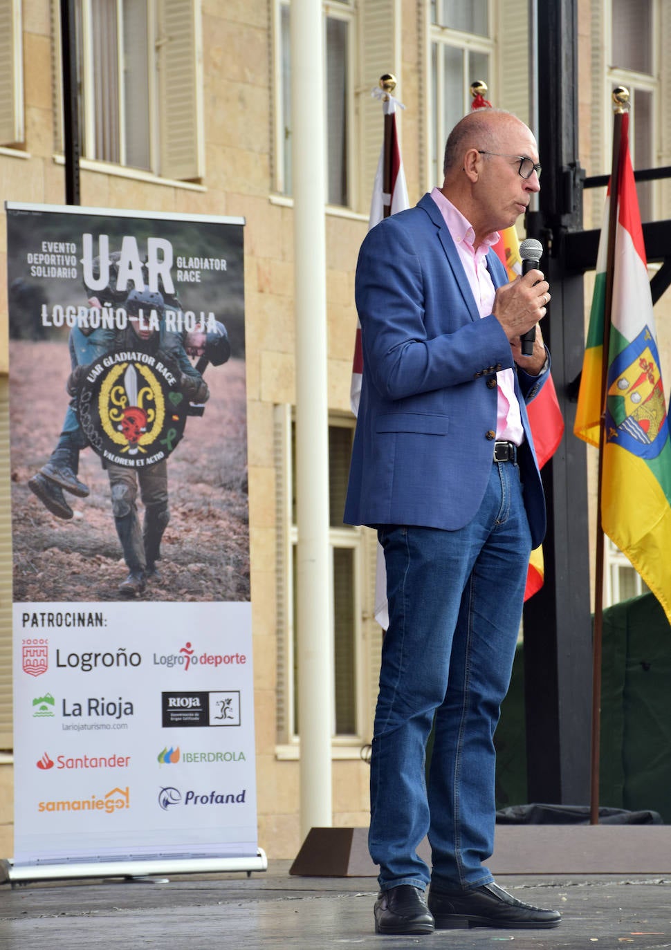 Fotos: Celebración de la &#039;UAR Gladiator Race&#039;, evento solidario de Unidad Rural de la Guardia Civil, en la plaza del Ayuntamiento de Logroño
