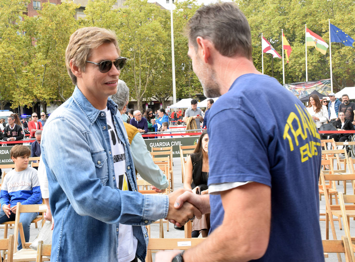 Fotos: Celebración de la &#039;UAR Gladiator Race&#039;, evento solidario de Unidad Rural de la Guardia Civil, en la plaza del Ayuntamiento de Logroño