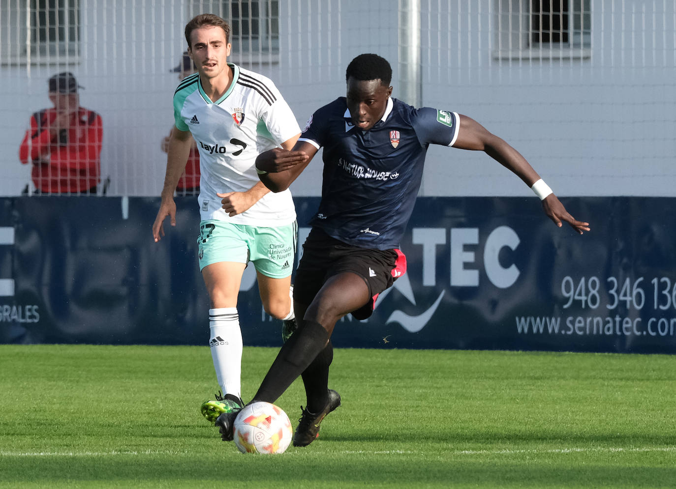 Fotos: La UD Logroñés cae ante el Osasuna Promesas