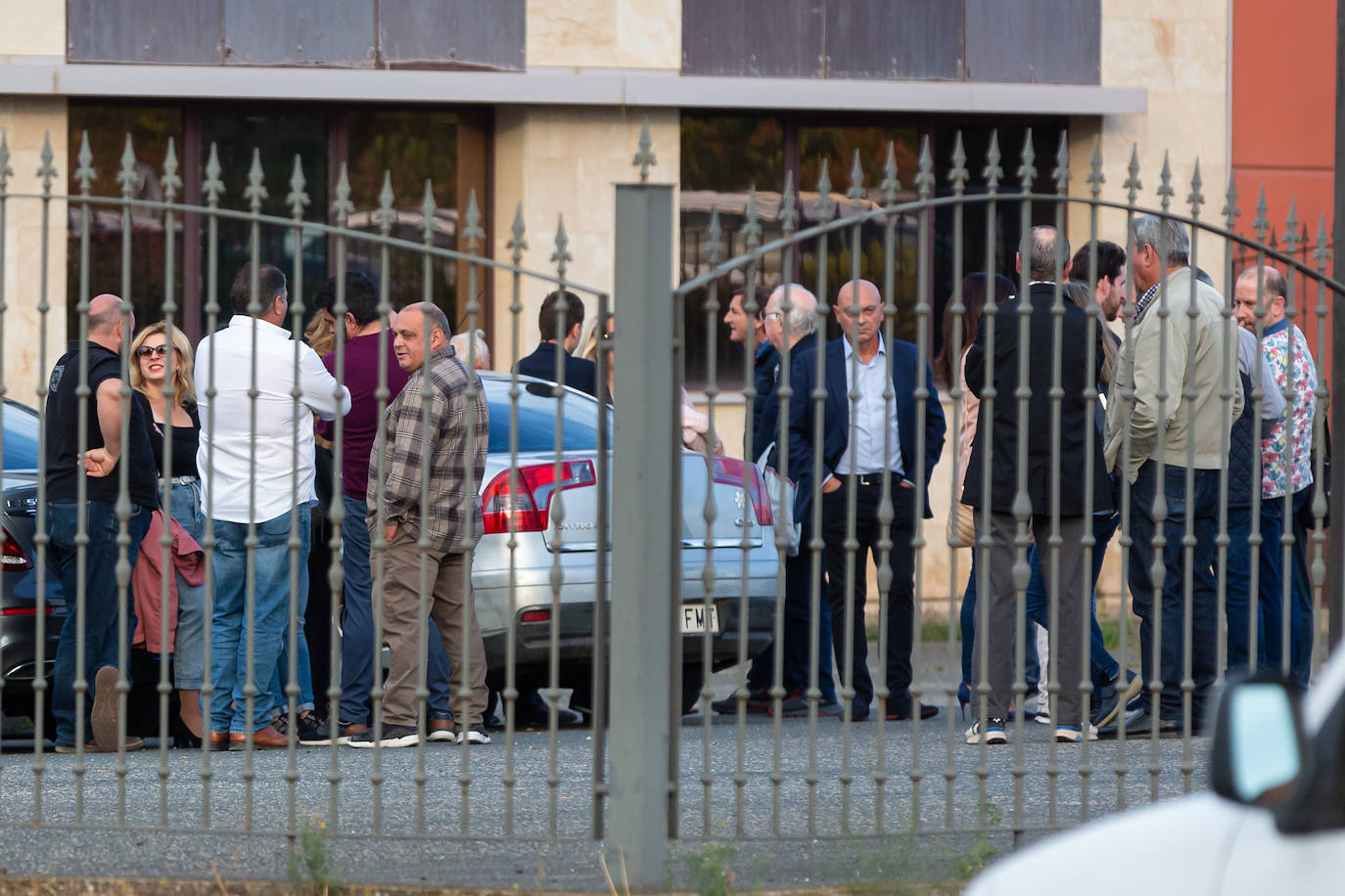 Fotos: Encuentro en Nájera de Bretón con sus apoyos