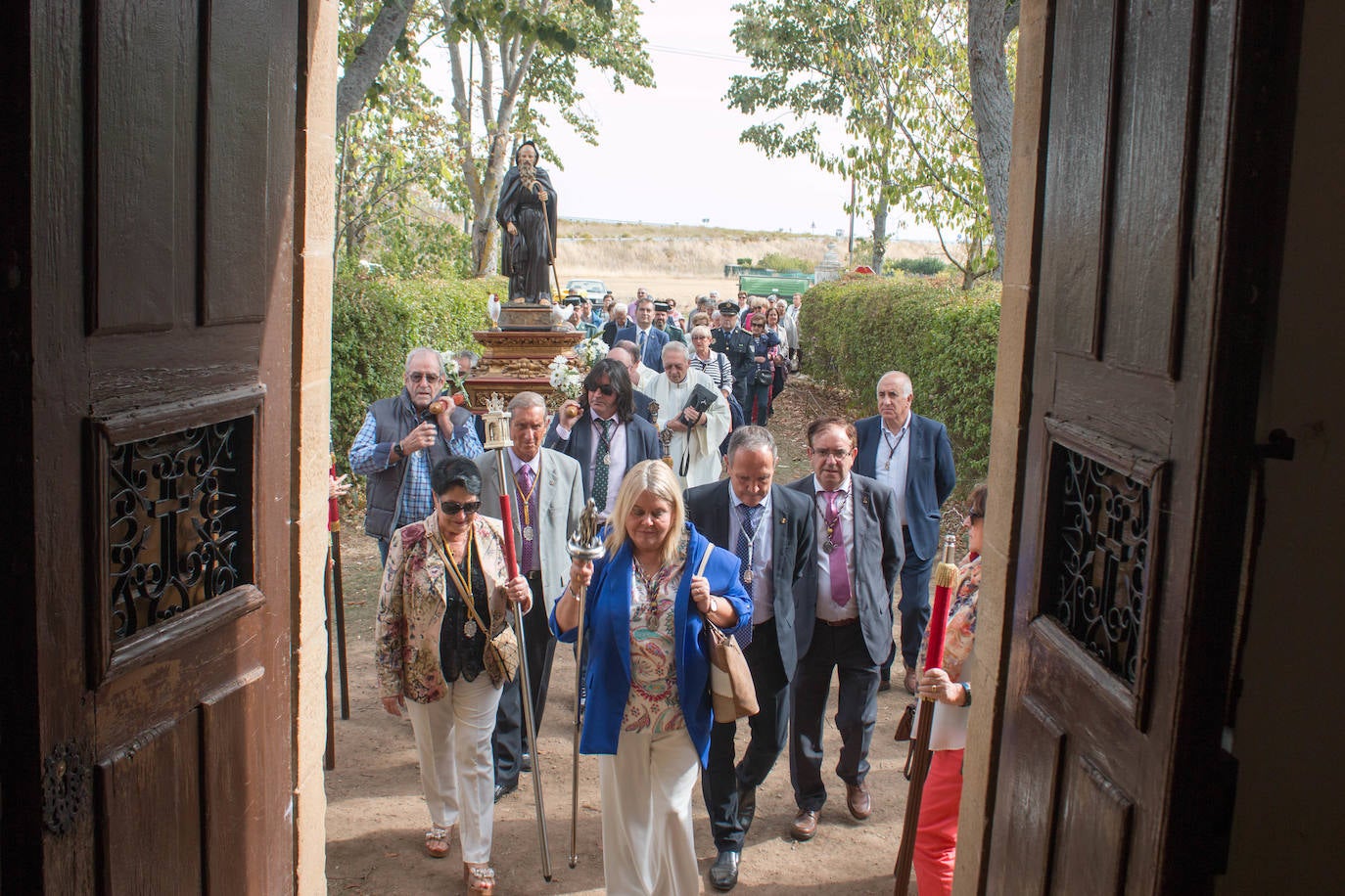 Fotos: Santo Domingo recuerda el milagro del gallo y la gallina con su romería