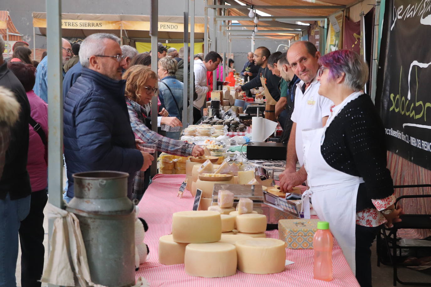 Fotos: Feria de quesos en Munilla