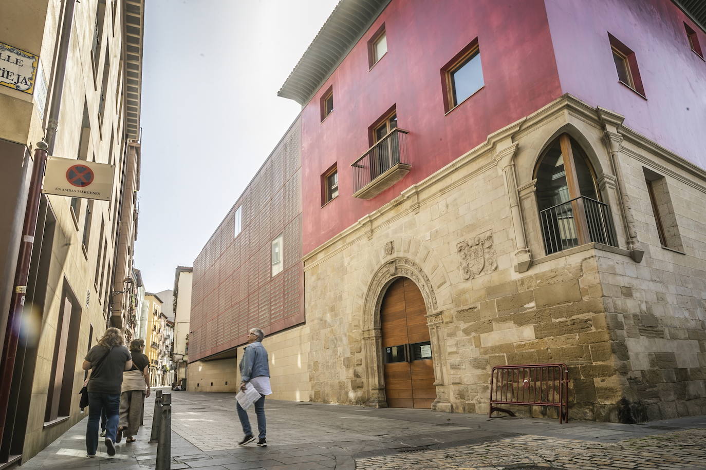 Sede del CCR entre las calles Mayor y Ruavieja. 