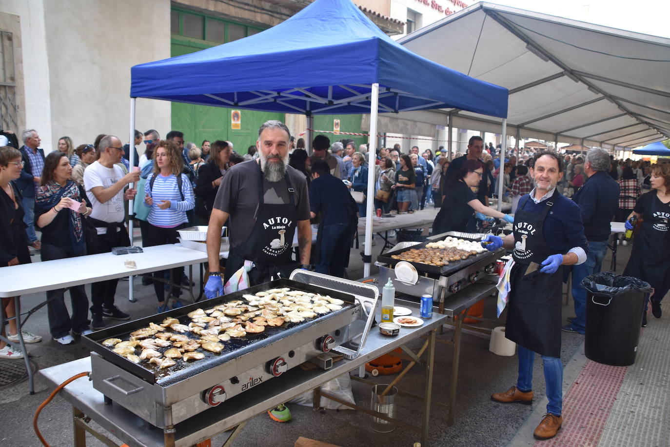 Fotos: Degustaciones y cocina en directo en las Jornadas de la seta y el champiñón en Autol