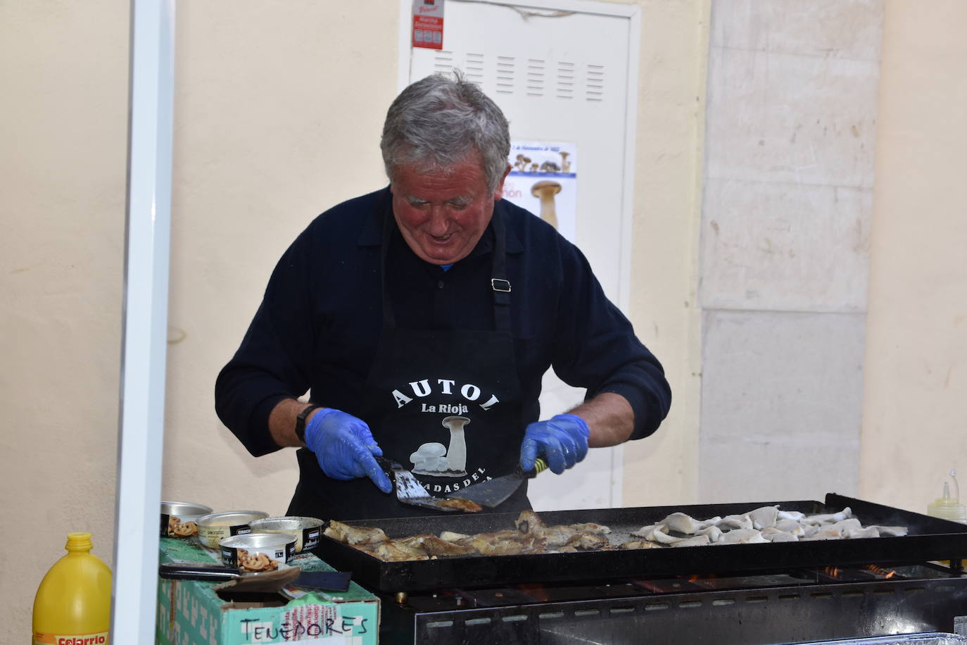 Fotos: Degustaciones y cocina en directo en las Jornadas de la seta y el champiñón en Autol