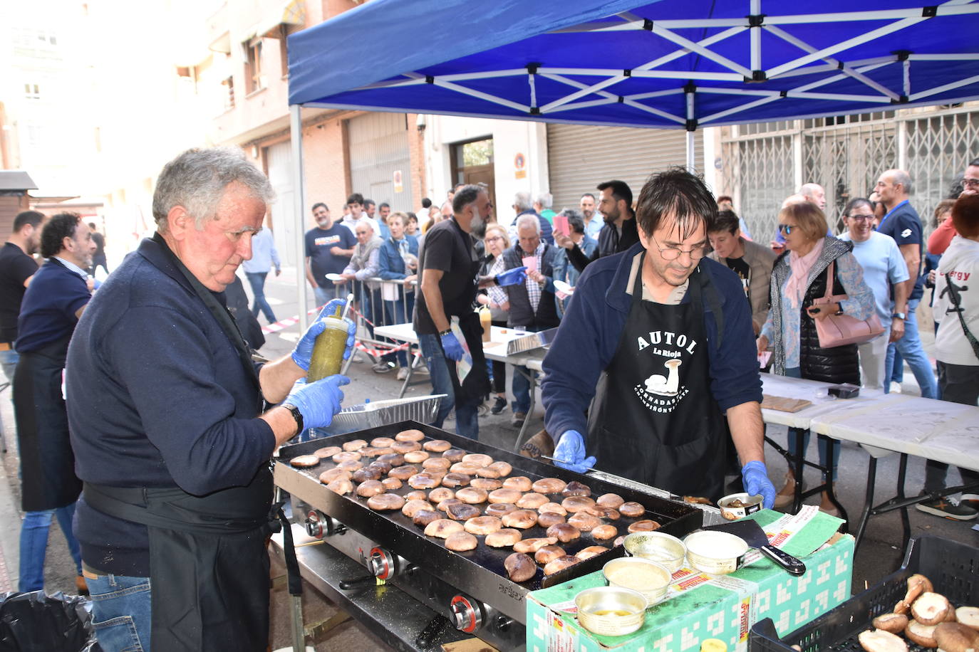 Fotos: Degustaciones y cocina en directo en las Jornadas de la seta y el champiñón en Autol