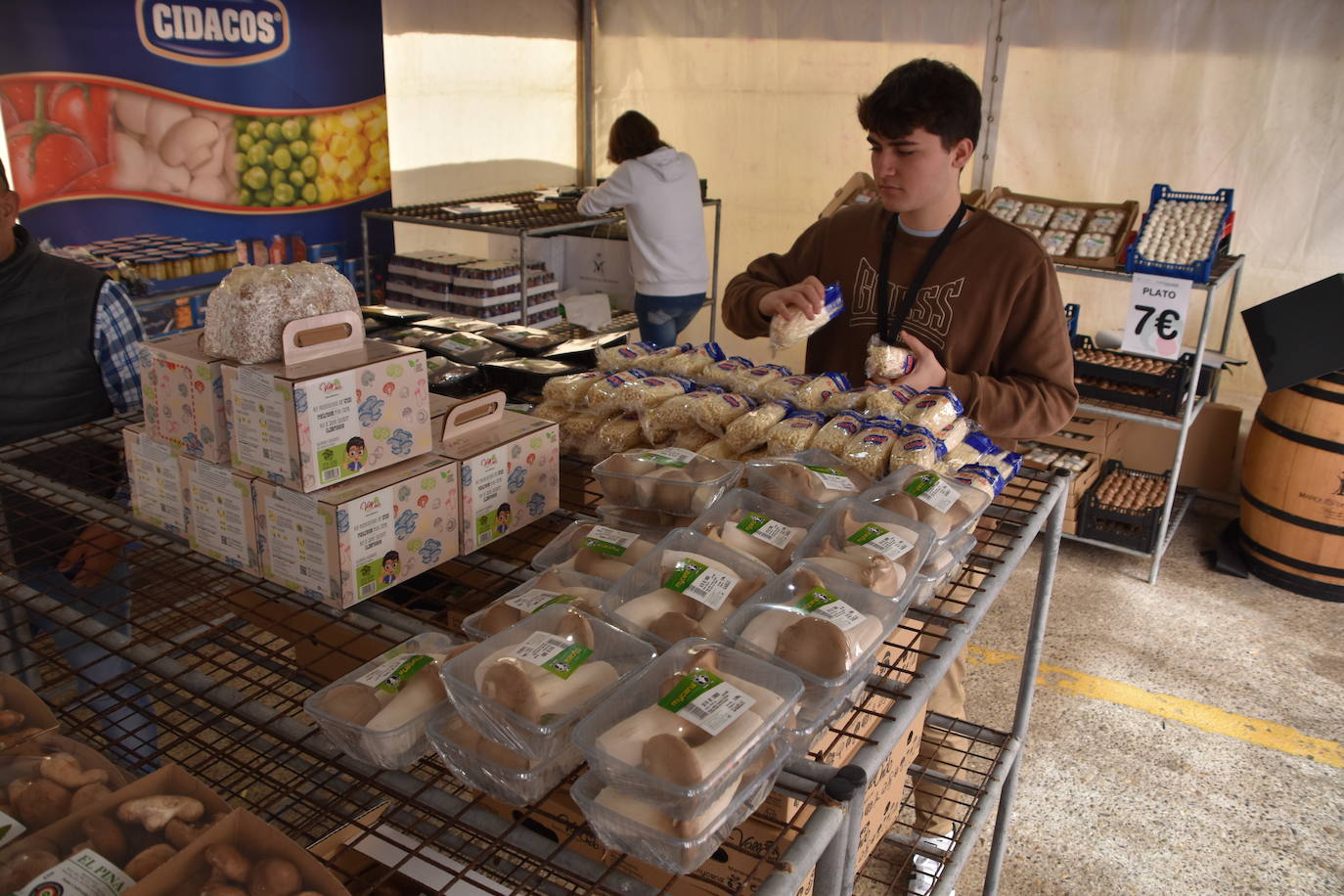 Fotos: Degustaciones y cocina en directo en las Jornadas de la seta y el champiñón en Autol