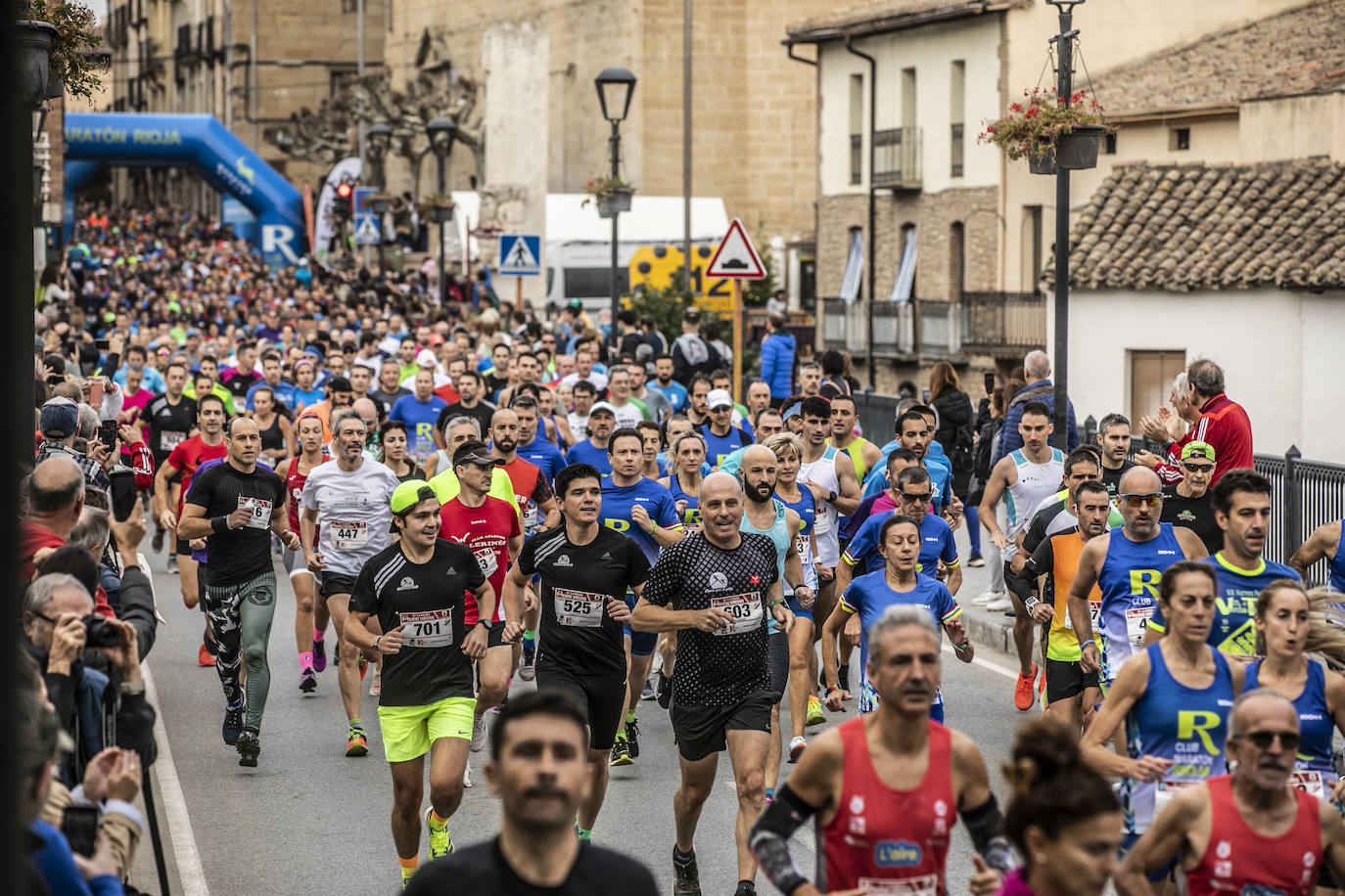 Fotos: Rubio y Castán vencen en una Enre Viñedos que ha reunido a 700 atletas en Cenicero