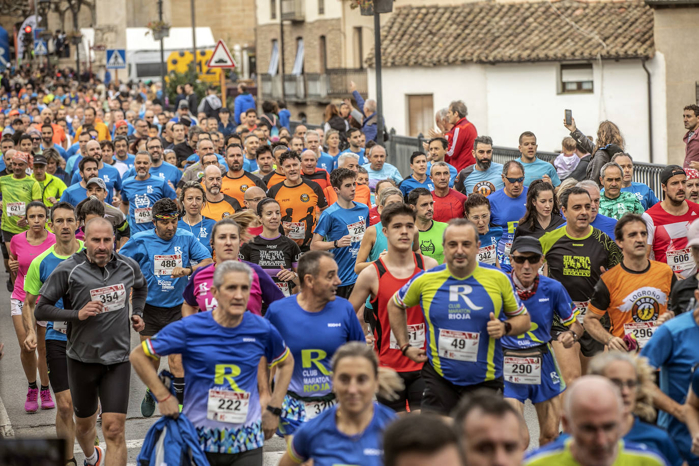 Fotos: Rubio y Castán vencen en una Enre Viñedos que ha reunido a 700 atletas en Cenicero