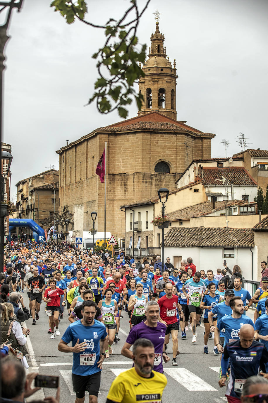 Fotos: Rubio y Castán vencen en una Enre Viñedos que ha reunido a 700 atletas en Cenicero