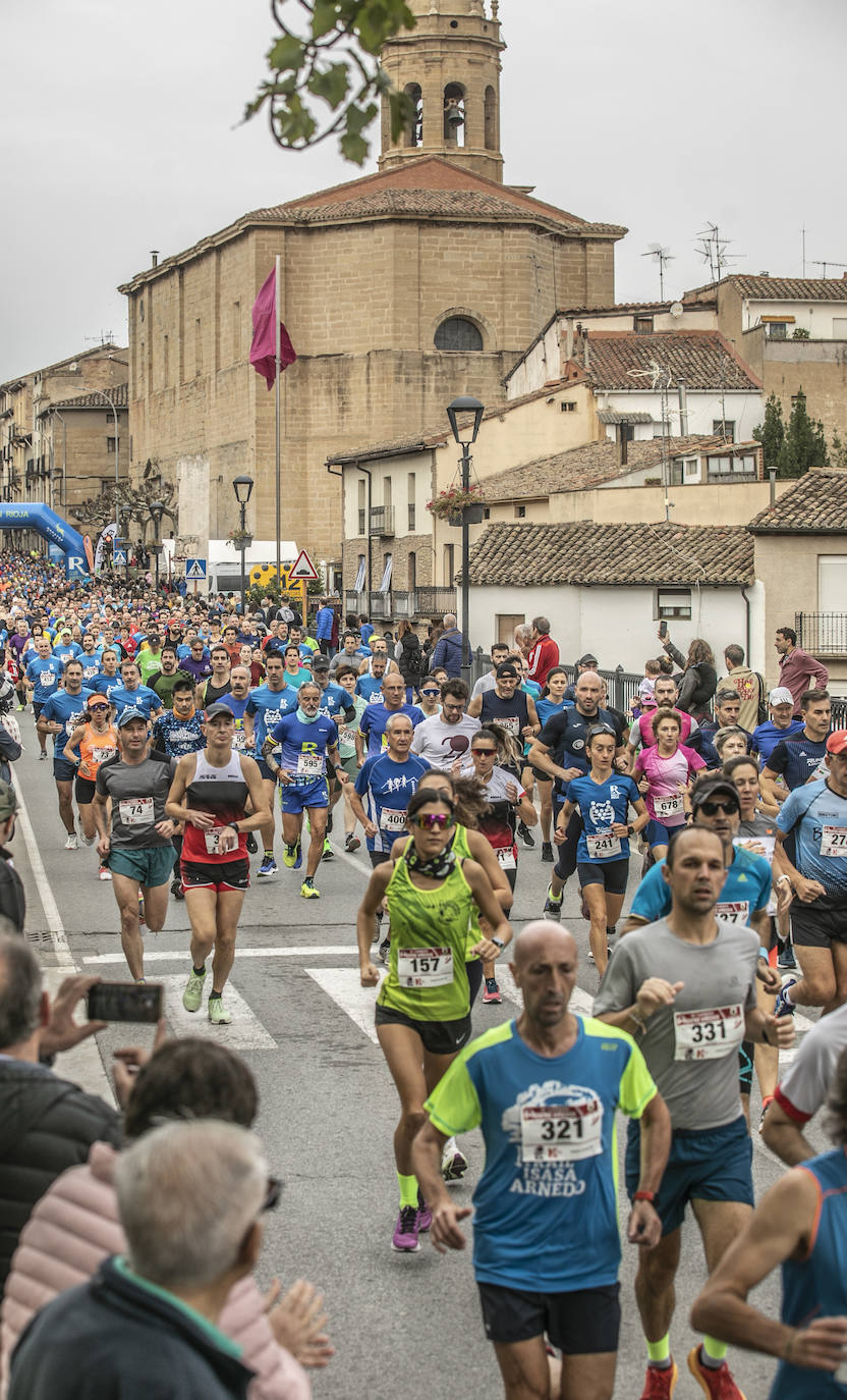 Fotos: Rubio y Castán vencen en una Enre Viñedos que ha reunido a 700 atletas en Cenicero