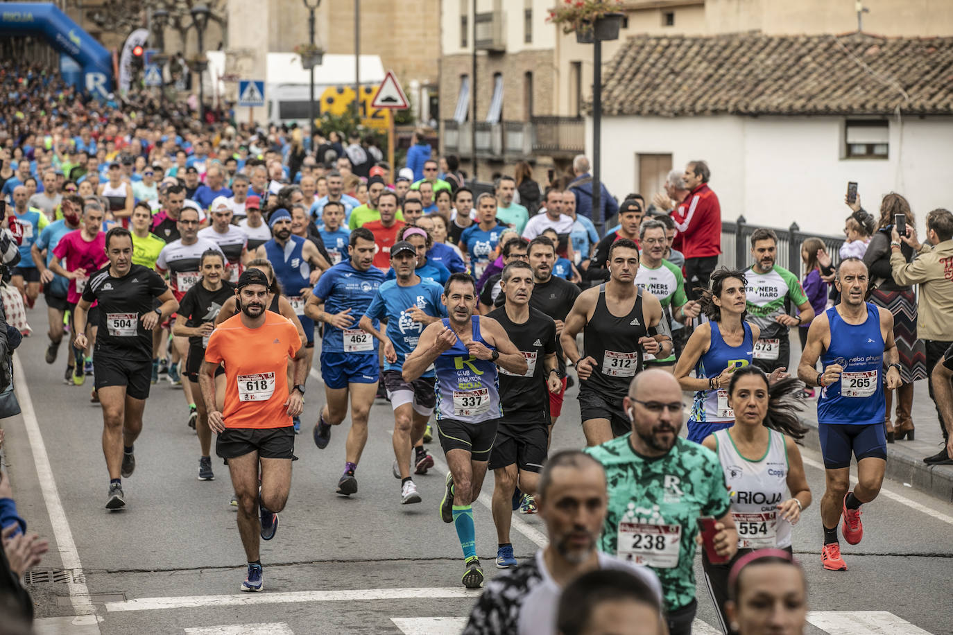 Fotos: Rubio y Castán vencen en una Enre Viñedos que ha reunido a 700 atletas en Cenicero