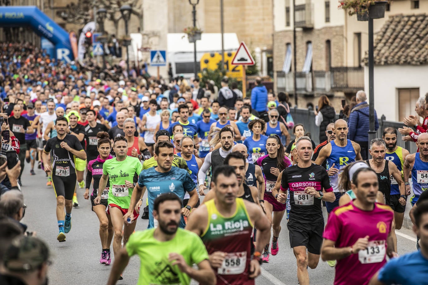 Fotos: Rubio y Castán vencen en una Enre Viñedos que ha reunido a 700 atletas en Cenicero