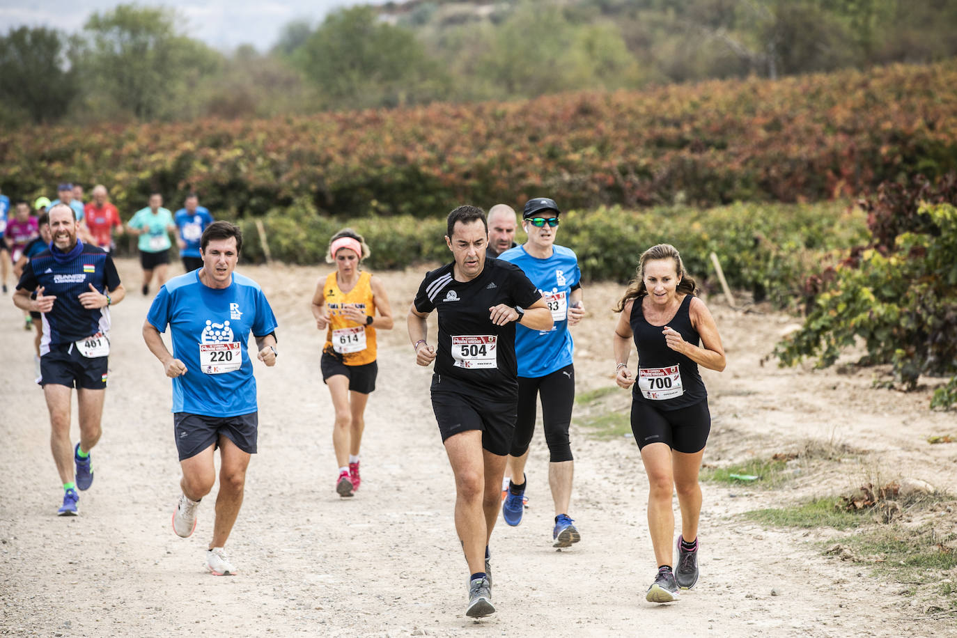 Fotos: Atletas entre las viñas