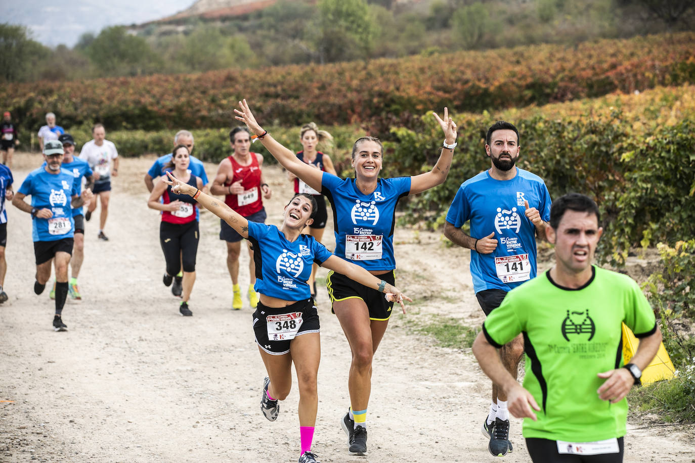 Fotos: Atletas entre las viñas