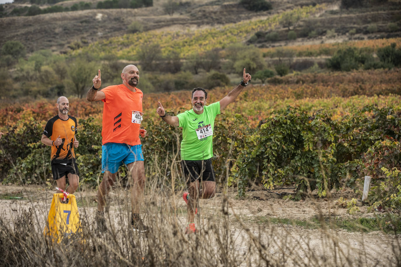 Fotos: Atletas entre las viñas